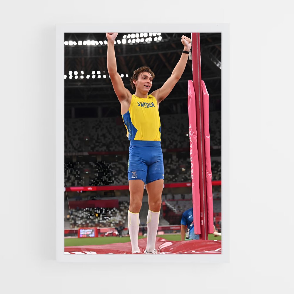 Poster Pole Dance Énergique – affiche Athlétisme (vue 3)